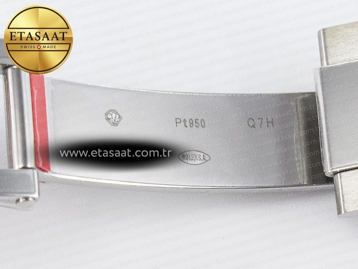Rolex Daytona 126506 Clean 1:1 Best Edition 904L Steel Ice Blue Dial Lume Markers on SS Braclet SH4131 - Görsel 30