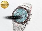 Rolex Daytona 126506 QF 1:1 Best Edition Ice Blue Crystal Dial on SS Bracelet Strap SH4131 V5 - Görsel 2