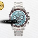 Rolex Daytona 126506 QF Buz Mavi Kristal Kayış SH4131 Eta Saat - Görsel 3 - 1:1 Süper Klon Saat