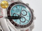 Rolex Daytona 126506 QF 1:1 Best Edition Ice Blue Crystal Dial on SS Bracelet Strap SH4131 V5 - Görsel 5