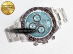 Rolex Daytona 126506 QF 1:1 Best Edition Ice Blue Crystal Dial on SS Bracelet Strap SH4131 V5 - Görsel 8