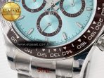 Rolex Daytona 126506 QF 1:1 Best Edition Ice Blue Dial on SS Bracelet Strap SH4131 V5 - Görsel 12