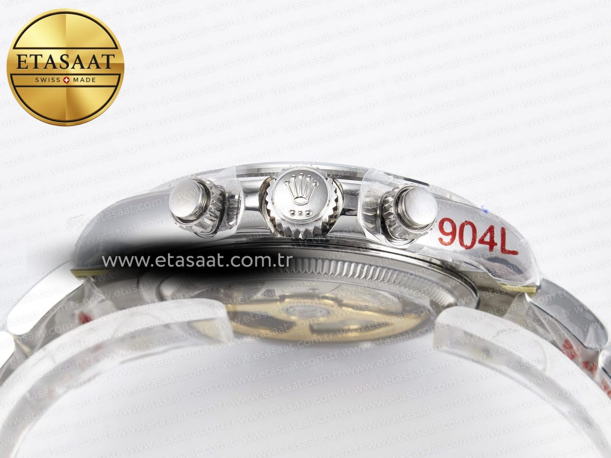 Rolex Daytona 126506 QF 1:1 Best Edition Ice Blue Dial on SS Bracelet Strap SH4131 V5 - Görsel 16