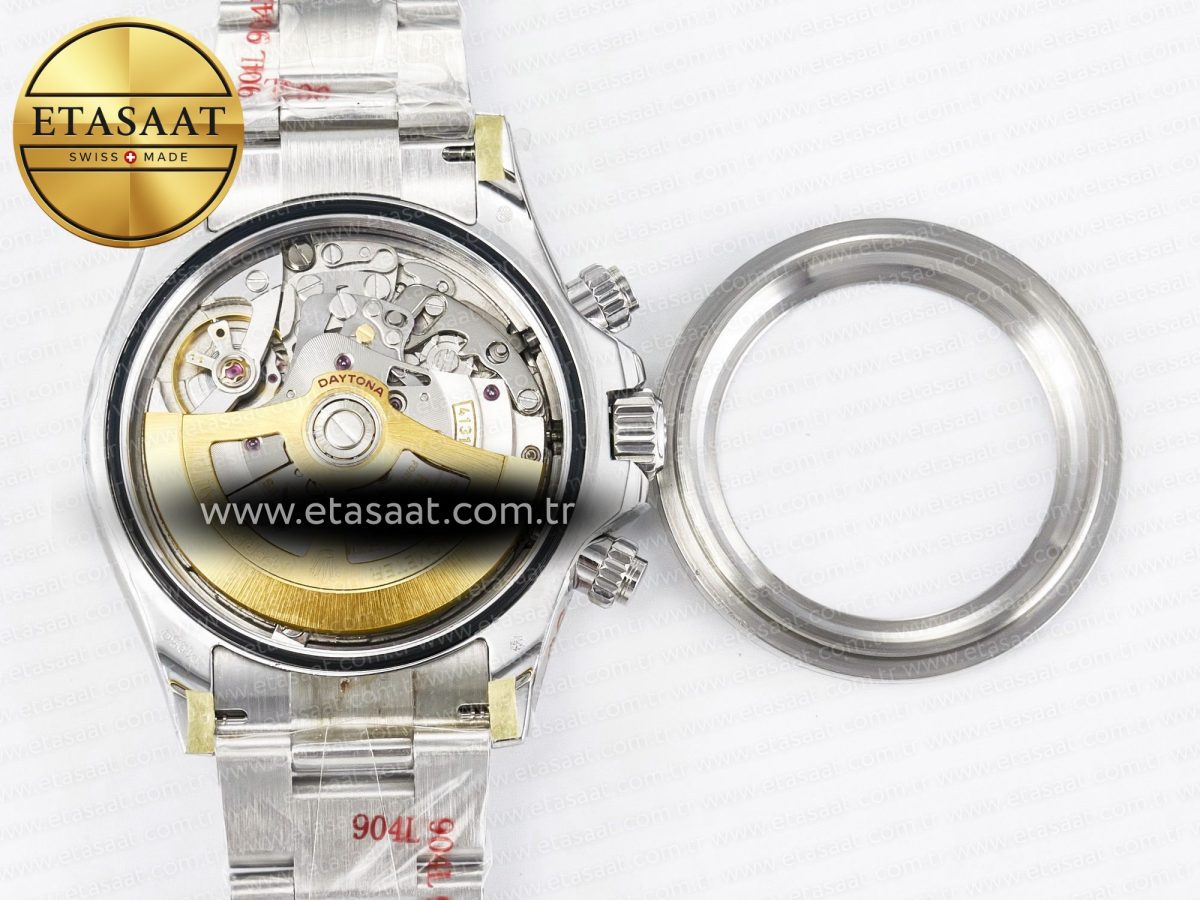 Rolex Daytona 126506 QF 1:1 Best Edition Ice Blue Dial on SS Bracelet Strap SH4131 V5 - Görsel 19