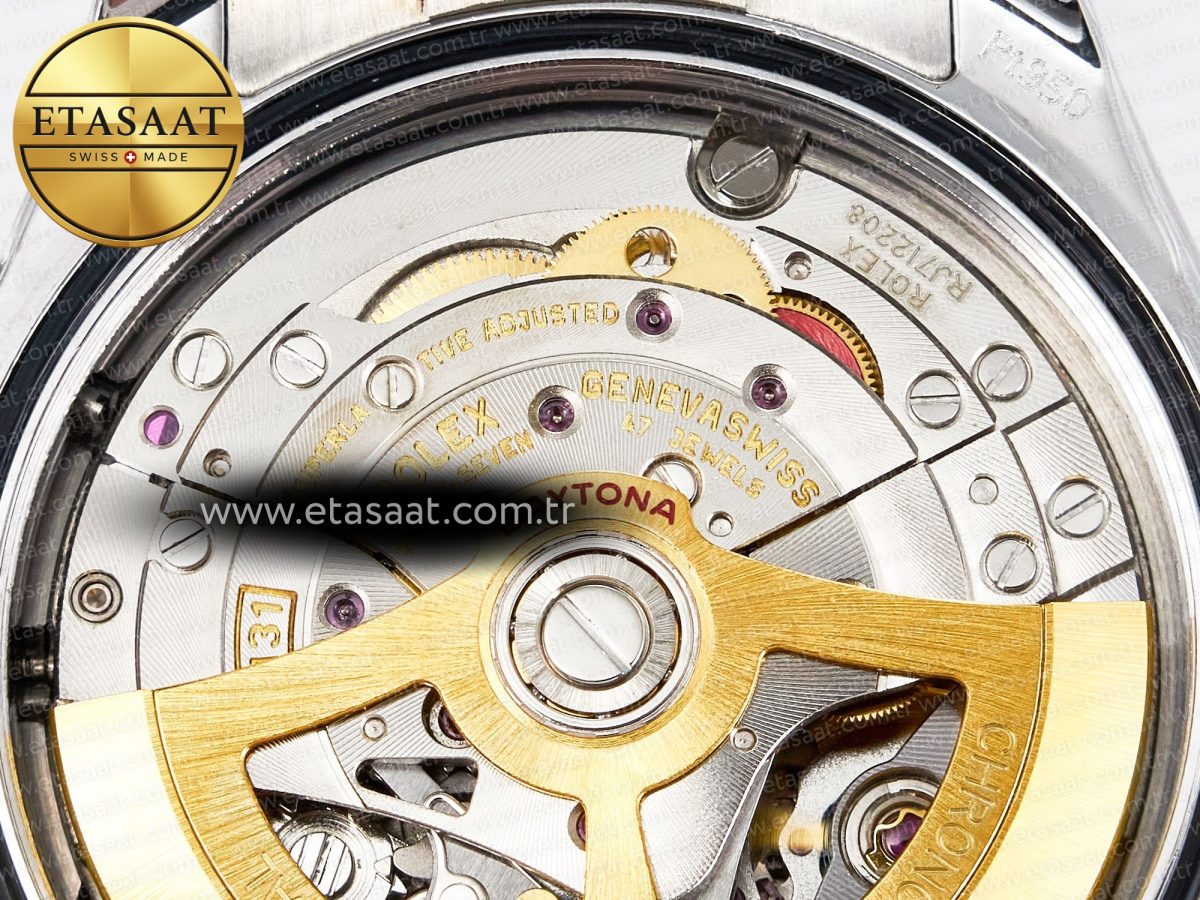 Rolex Daytona 126506 QF 1:1 Best Edition Ice Blue Dial on SS Bracelet Strap SH4131 V5 - Görsel 22