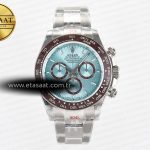 Rolex Daytona 126506 QF Buz Mavisi Bilezik Kayış SH4131 V5 Eta Saat - Görsel 3 - 1:1 Süper Klon Saat