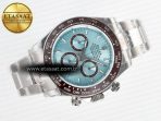 Rolex Daytona 126506 QF 1:1 Best Edition Ice Blue Dial on SS Bracelet Strap SH4131 V5 - Görsel 8