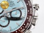 Rolex Daytona 126506 VSF 40mm SS 1:1 Best Edition Ice Blue Stick Dial on SS Bracelet SA4131 Super Clone - Görsel 12