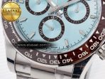 Rolex Daytona 126506 VSF 40mm SS 1:1 Best Edition Ice Blue Stick Dial on SS Bracelet SA4131 Super Clone - Görsel 13