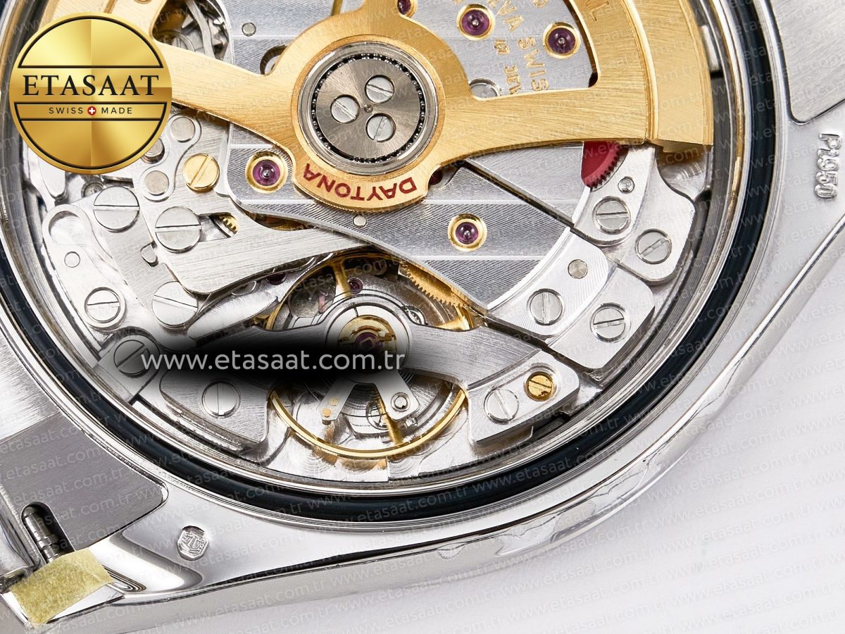 Rolex Daytona 126506 VSF 40mm SS 1:1 Best Edition Ice Blue Stick Dial on SS Bracelet SA4131 Super Clone - Görsel 25