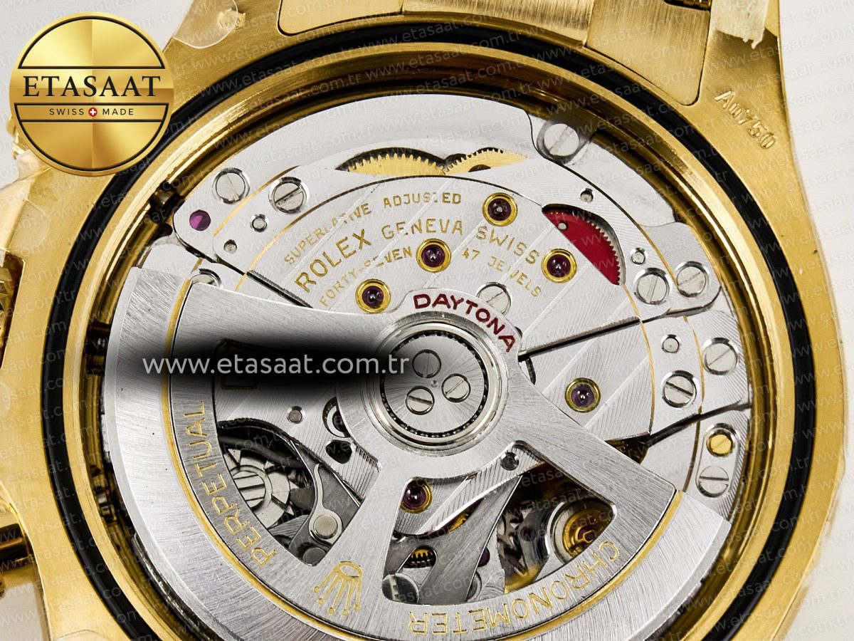 Rolex Daytona 126508 Clean 1:1 Best Edition Black/YG Dial on YG Bracelet SH4131 - Görsel 22