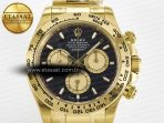 Rolex Daytona 126508 Clean 1:1 Best Edition Black/YG Dial on YG Bracelet SH4131 - Görsel 4