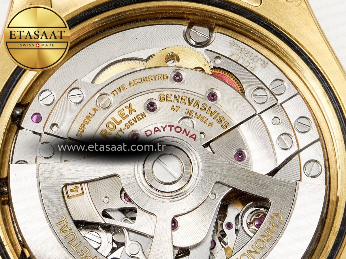 Rolex Daytona 126508 QF 1:1 Best Edition Black Dial on YG Braclet SH4131 V5 - Görsel 22