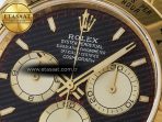 Rolex Daytona 126508 QF 1:1 Best Edition Black/YG Dial on YG Braclet SH4131 V5 - Görsel 10