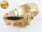 Rolex Daytona 126508 QF 1:1 Best Edition Black/YG Dial on YG Braclet SH4131 V5 - Görsel 17
