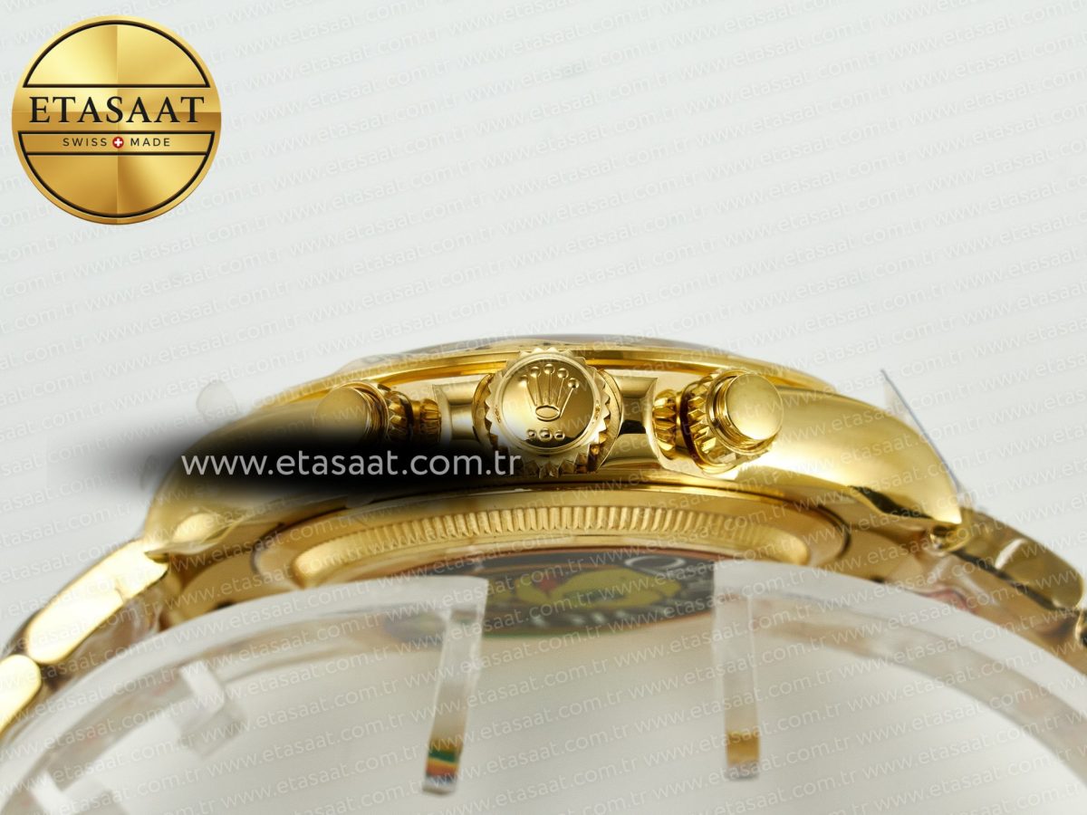 Rolex Daytona 126508 QF 1:1 Best Edition Green Dial On Oyster Bracelet SH4131 V6(Gain Weight) - Görsel 16