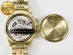 Rolex Daytona 126508 QF 1:1 Best Edition Green Dial Stick Markers On YG Bracelet SH4131 V6（Gain Weight） - Görsel 19
