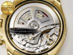 Rolex Daytona 126508 QF 1:1 Best Edition Green Dial Stick Markers On YG Bracelet SH4131 V6(Gain Weight) - Görsel 21