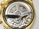 Rolex Daytona 126508 QF 1:1 Best Edition Green Dial Stick Markers On YG Bracelet SH4131 V6（Gain Weight） - Görsel 21