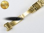Rolex Daytona 126508 QF 1:1 Best Edition Green Dial Stick Markers On YG Bracelet SH4131 V6(Gain Weight) - Görsel 30