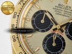 Rolex Daytona 126508 QF 1:1 Best Edition YG/Black Dial on YG Braclet SH4131 V5 - Görsel 12