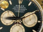 Rolex Daytona 126508 YG APSF 1:1 Best Edition Green Dial Stick Markers On 904L YG Bracelet SH4131 - Görsel 10