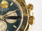 Rolex Daytona 126508 YG APSF 1:1 Best Edition Green Dial Stick Markers On 904L YG Bracelet SH4131 - Görsel 13
