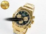 Rolex Daytona 126508 YG APSF 1:1 Best Edition Green Dial Stick Markers On 904L YG Bracelet SH4131 - Görsel 2