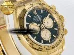 Rolex Daytona 126508 YG APSF 1:1 Best Edition Green Dial Stick Markers On 904L YG Bracelet SH4131 - Görsel 5