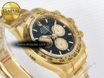 Rolex Daytona 126508 YG APSF 1:1 Best Edition Green Dial Stick Markers On 904L YG Bracelet SH4131 - Görsel 7