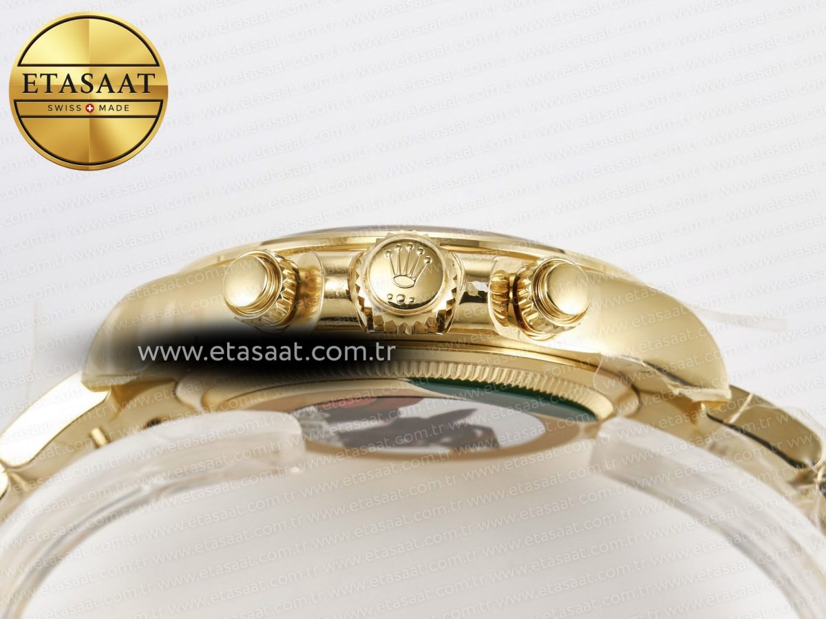 Rolex Daytona 126508 YG Clean 1:1 Best Edition YG/Black Dial on YG Bracelet Super Clone DD4131 - Görsel 16
