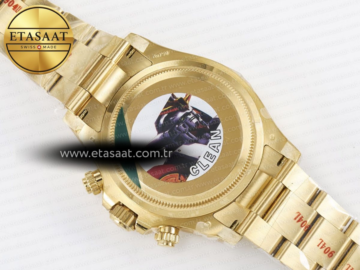 Rolex Daytona 126508 YG Clean 1:1 Best Edition YG/Black Dial on YG Bracelet Super Clone DD4131 - Görsel 18