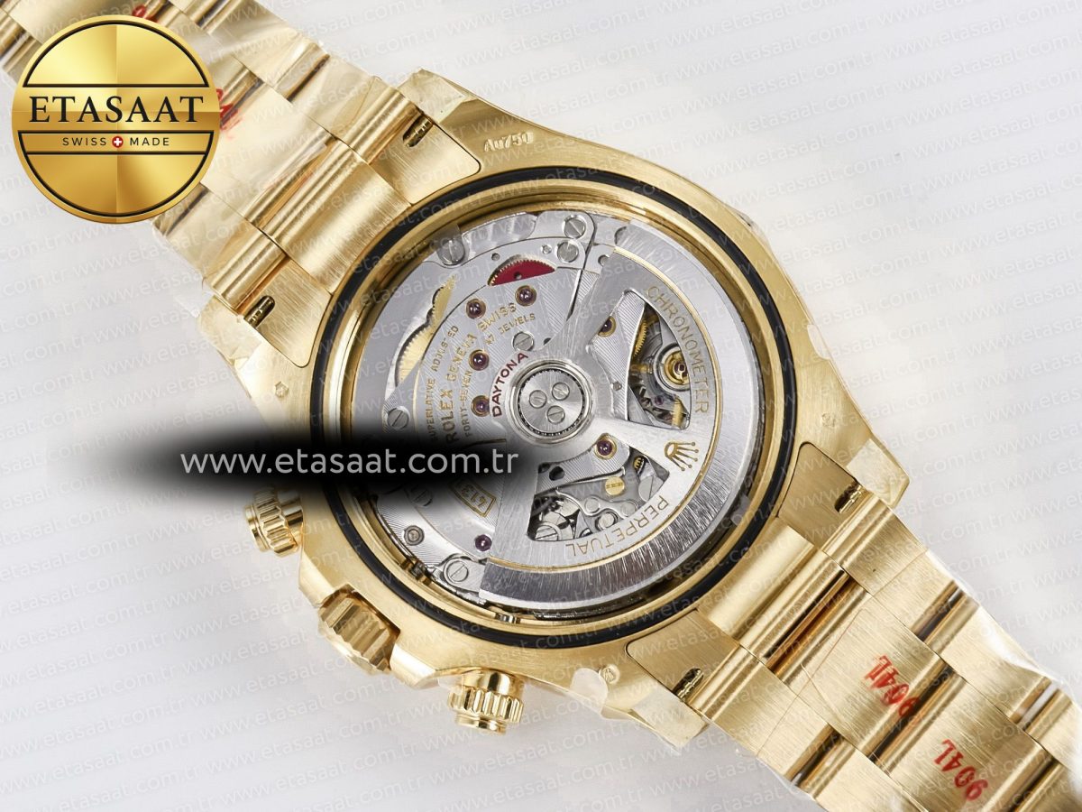 Rolex Daytona 126508 YG Clean 1:1 Best Edition YG/Black Dial on YG Bracelet Super Clone DD4131 - Görsel 20