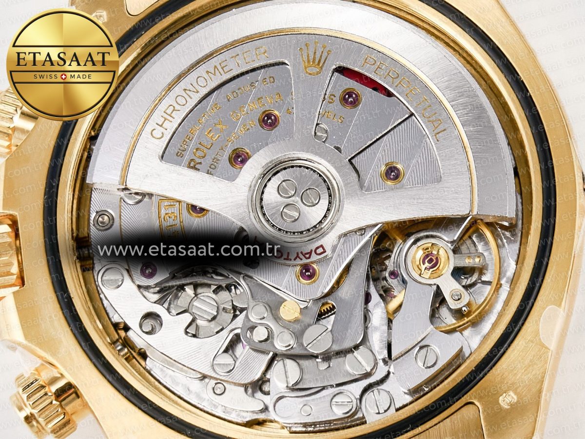 Rolex Daytona 126508 YG Clean 1:1 Best Edition YG/Black Dial on YG Bracelet Super Clone DD4131 - Görsel 22