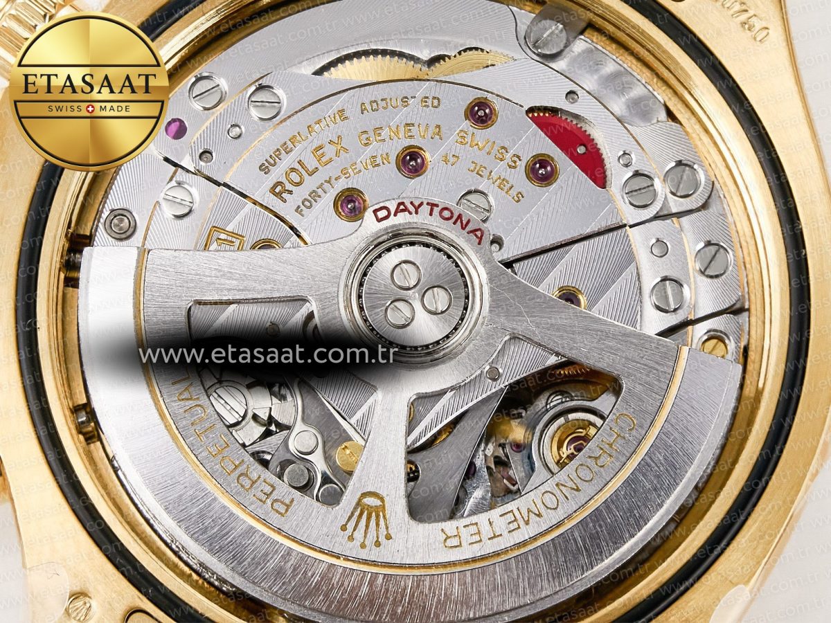 Rolex Daytona 126508 YG Clean 1:1 Best Edition YG/Black Dial on YG Bracelet Super Clone DD4131 - Görsel 23