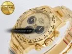 Rolex Daytona 126508 YG Clean 1:1 Best Edition YG/Black Dial on YG Bracelet Super Clone DD4131 - Görsel 6