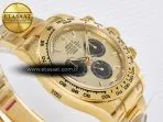Rolex Daytona 126508 YG Clean 1:1 Best Edition YG/Black Dial on YG Bracelet Super Clone DD4131 - Görsel 8