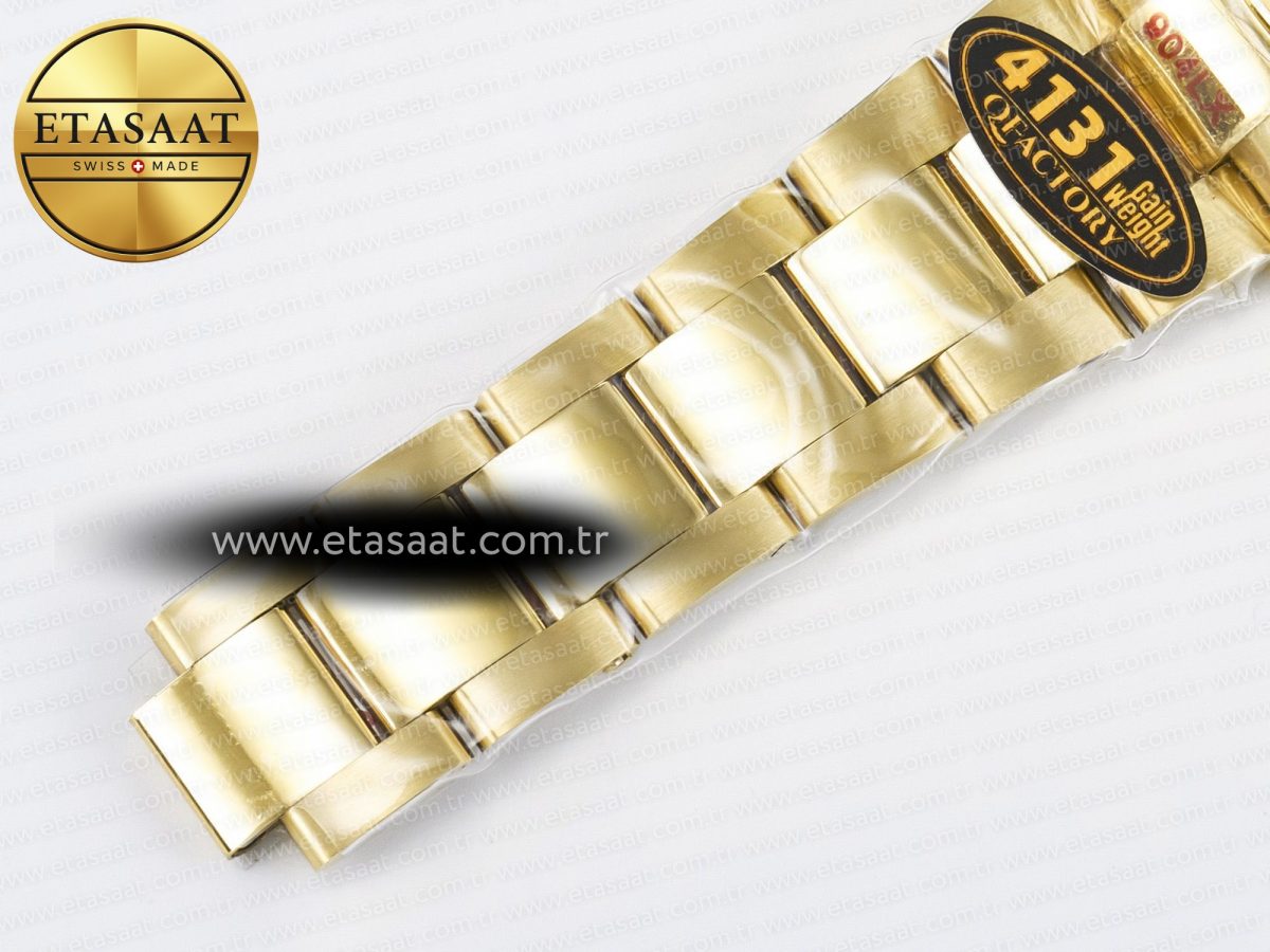 Rolex Daytona 126508 YG QF 1:1 Best Edition YG Dial Crystal Markers On YG Bracelet SH4131 V6 (Gain Weight) - Görsel 25