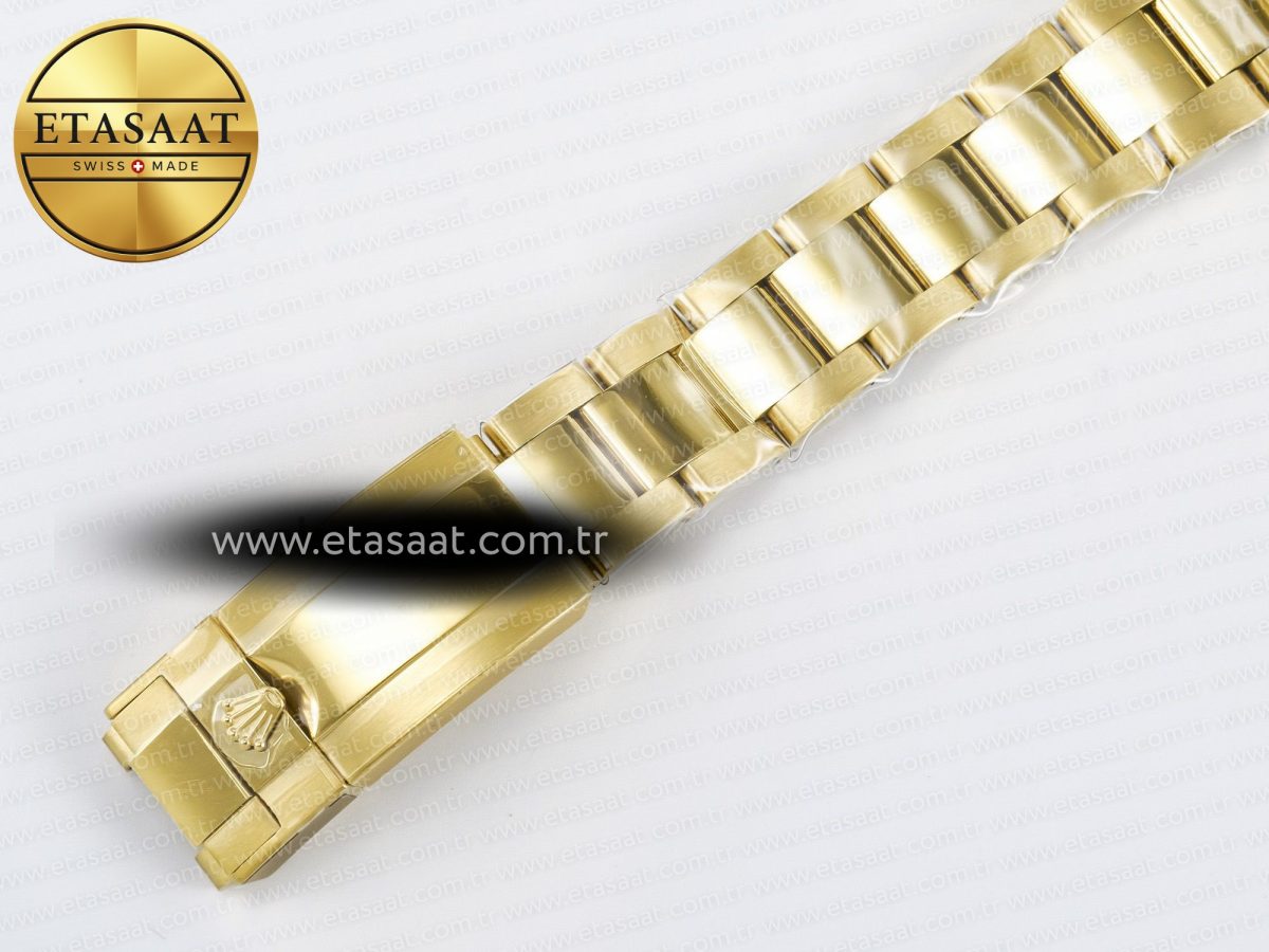 Rolex Daytona 126508 YG QF 1:1 Best Edition YG Dial Crystal Markers On YG Bracelet SH4131 V6 (Gain Weight) - Görsel 26