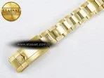 Rolex Daytona 126508 YG QF 1:1 Best Edition YG Dial Crystal Markers On YG Bracelet SH4131 V6 (Gain Weight) - Görsel 26