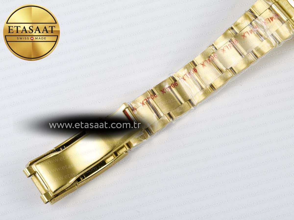 Rolex Daytona 126508 YG QF 1:1 Best Edition YG Dial Crystal Markers On YG Bracelet SH4131 V6 (Gain Weight) - Görsel 27