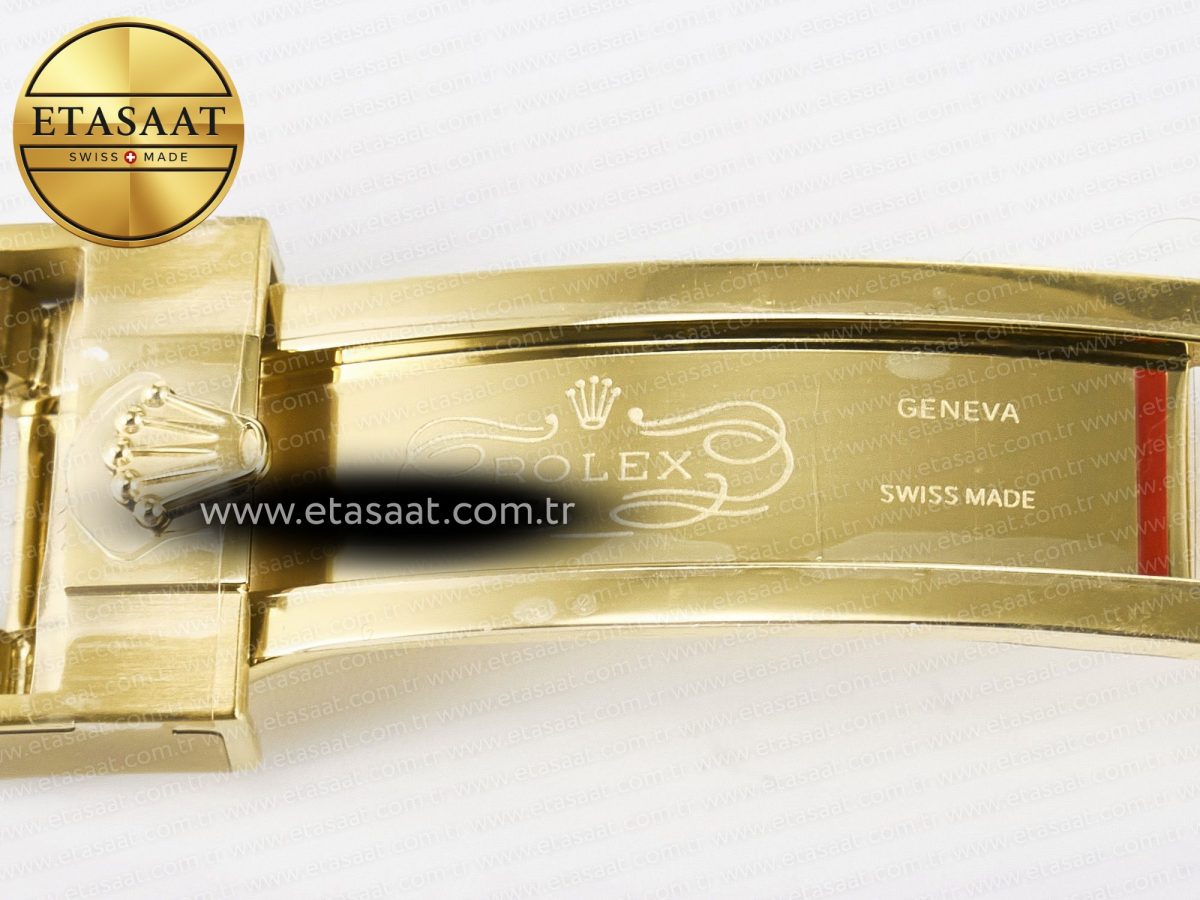 Rolex Daytona 126508 YG QF 1:1 Best Edition YG Dial Crystal Markers On YG Bracelet SH4131 V6 (Gain Weight) - Görsel 31