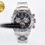 Rolex Daytona 126509 Clean Siyah/SS Kadran Bilezik SH4131 Eta Saat - Görsel 3 - 1:1 Süper Klon Saat