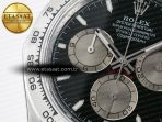 Rolex Daytona 126509 QF 1:1 Best Edition Black/Silver Dial on SS Braclet SH4131 V5 - Görsel 13