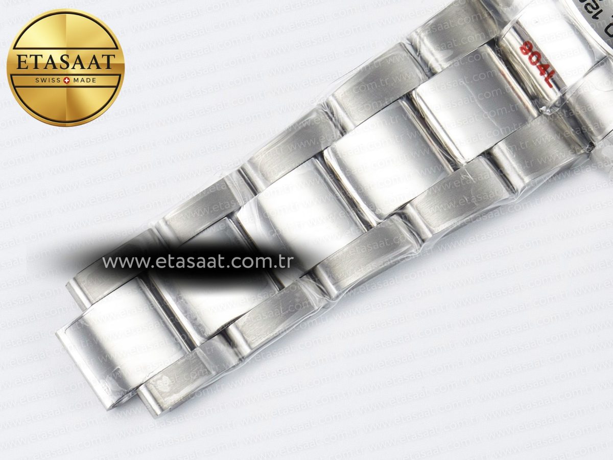 Rolex Daytona 126509 QF 1:1 Best Edition Black/Silver Dial on SS Braclet SH4131 V5 - Görsel 26