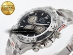 Rolex Daytona 126509 QF 1:1 Best Edition Black/Silver Dial on SS Braclet SH4131 V5 - Görsel 6
