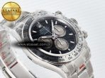 Rolex Daytona 126509 QF 1:1 Best Edition Black/Silver Dial on SS Braclet SH4131 V5 - Görsel 7