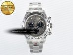 Rolex Daytona 126509 QF 1:1 Best Edition Gray/Black Dial on SS Braclet SH4131 V5 - Görsel 3