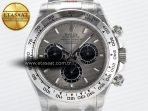 Rolex Daytona 126509 QF 1:1 Best Edition Gray/Black Dial on SS Braclet SH4131 V5 - Görsel 4