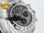 Rolex Daytona 126509 QF 1:1 Best Edition Gray/Black Dial on SS Braclet SH4131 V5 - Görsel 5